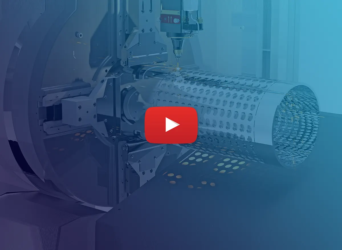 SLTL Laser Tube Cutting Machine Demo
